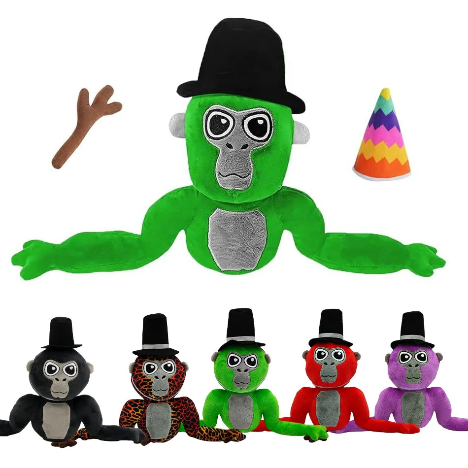 Gorilla Tag Monke Plush - 5 Colors